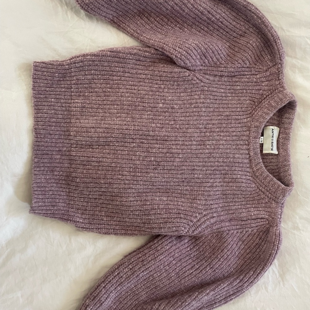 Antik Batik Puff Sleeve Sweater